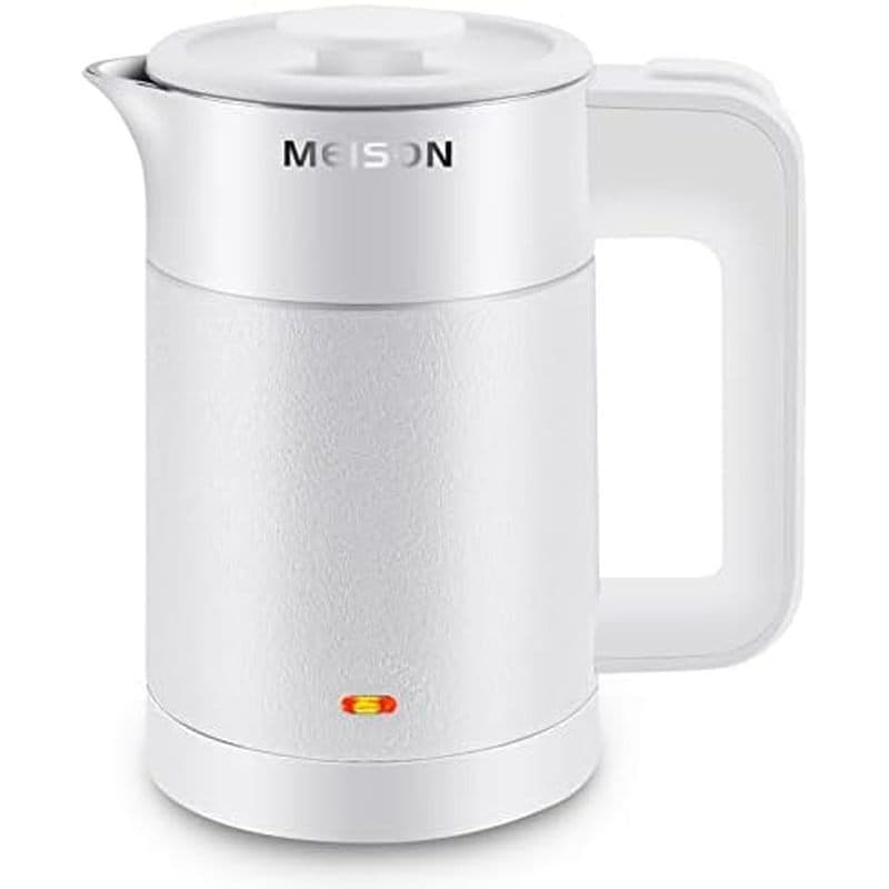 Chaleiras Elétricas Pequenas De 0.6L De Aço Inoxidável , Mini Aquecedor De Caldeira De Água Quente Para Viagem , Bule Po