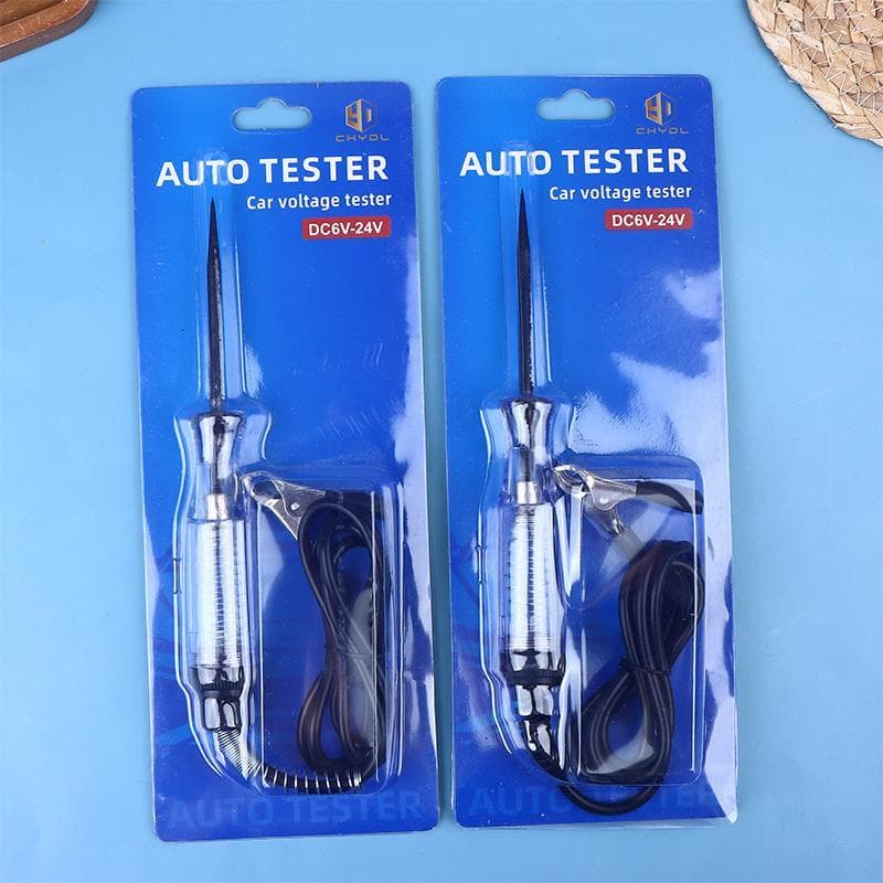 Novo Testador De Continuidade De Tensão DC Teste De Carro Ferramenta De Luz Automática Circuito Sonda De Chumbo Caneta L