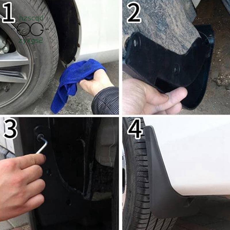 Carro Mudflaps Paralama Plástico Lama Aleta Guarda Respingo Para XL 2016-2019 OA