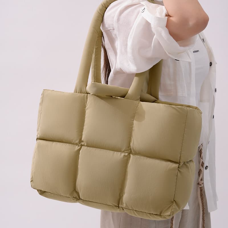 Nova bolsa de ombro feminina, grande capacidade, bolsa portátil elegante, bolsa de viagem casual, para armazenamen