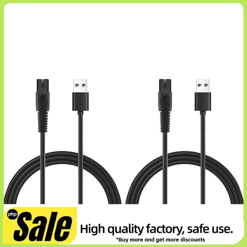 2 Pçs 5V 1A Cabo Carregador De Barbeador USB Para QP2724 QP2834 QP1924 MG9520 Aparador Elétrico