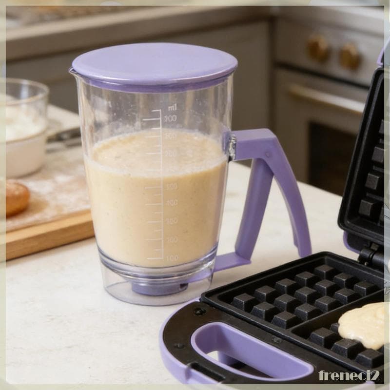 [Freneci2] Dispensador De Massa Ferramenta De Cozimento 900ml Jarro Separador Grande Para Cozinha Panqueca Muffin Cupcak