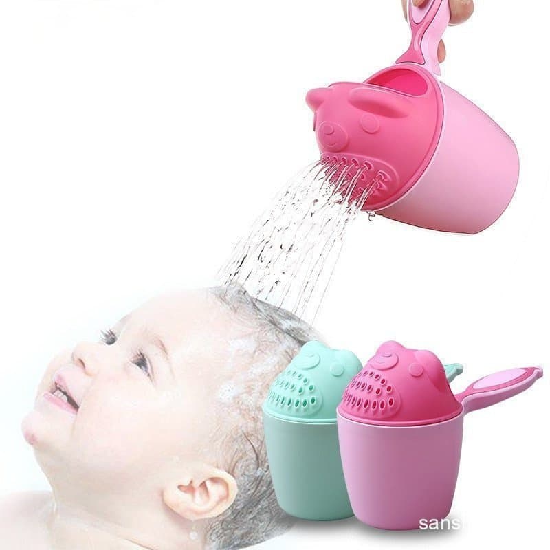 Copo De Shampoo Toddle/Chiler Bailer Para Crianças Colheres De Chuveiro Bebês Lavagem De Cabelo/Ferramenta De Banho