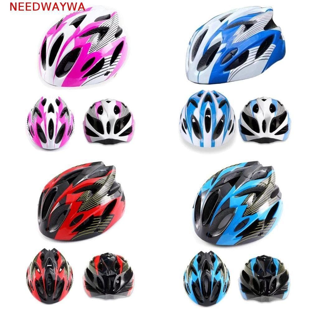NEEDWAYWA Capacete De Ciclismo , Forro Confortável Ajustável , Bicicleta Infantil , Almofada Macia , Proteção De Cabeça