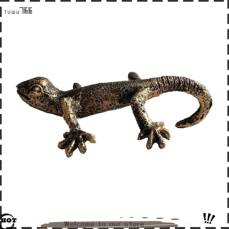 Htrshj1jardim Decorativo Vaso Parceiro Bronze Gecko Janshore De Flores Suspensão Decorativa Enfeites De Jardim