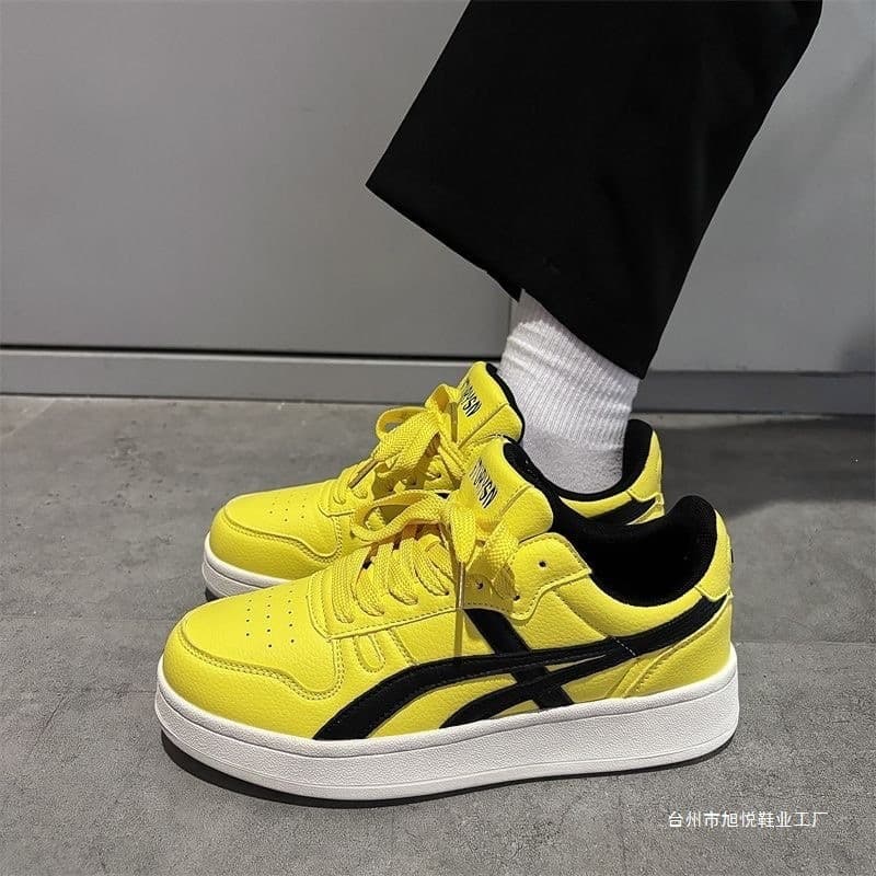Sapatos masculinos estilo Hong Kong ins na moda versão coreana nicho cor combinando casal tênis estudantes All-Match esp