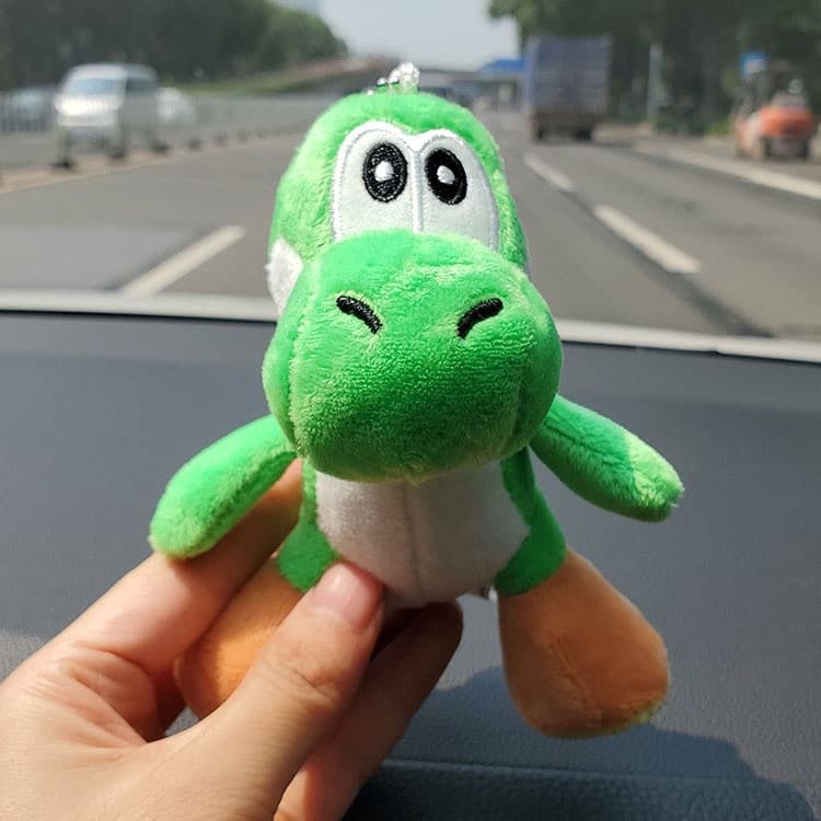 12CM  Bros Yesho Plush Phone Chain Toy Cute Dinosaur  Keychain