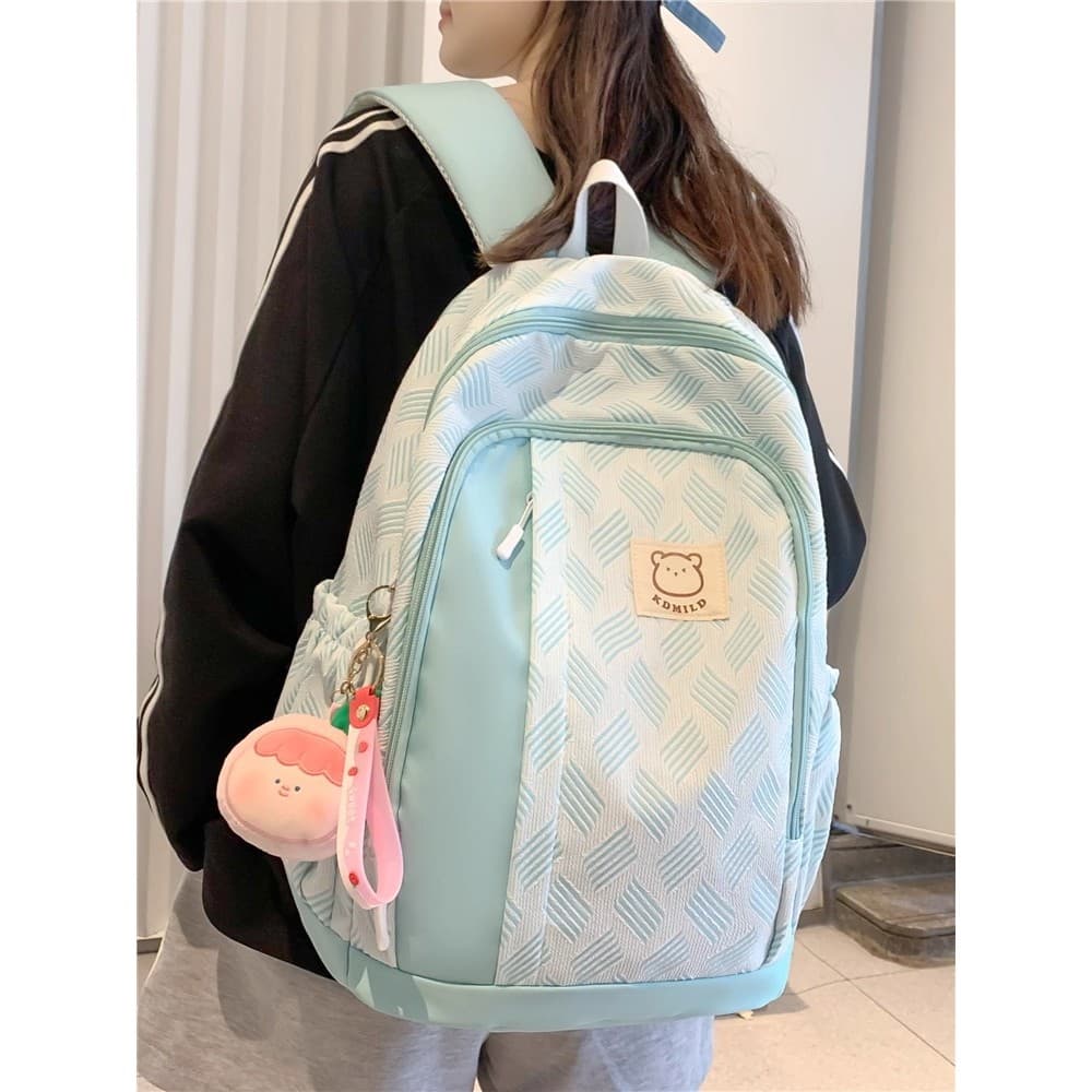 Mochila escolar júnior meninas do ensino médio grande capacidade ins japonês All-Match estudantes do ensino médio mochil