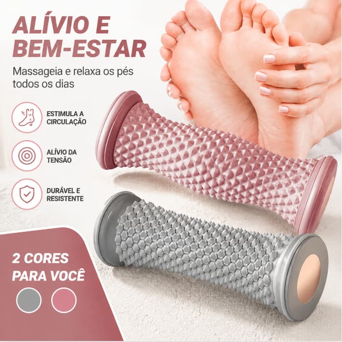 Rolo De Massagem Massageador De Pés , Bola De Ioga , Fáscia Plantar , Cuidados De Relaxamento Muscular
