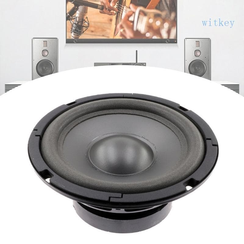 6 Faixas 5 Polegadas Frequência Graves Pesados Modificados Subwoofer Alto-Falante Música Para Carro