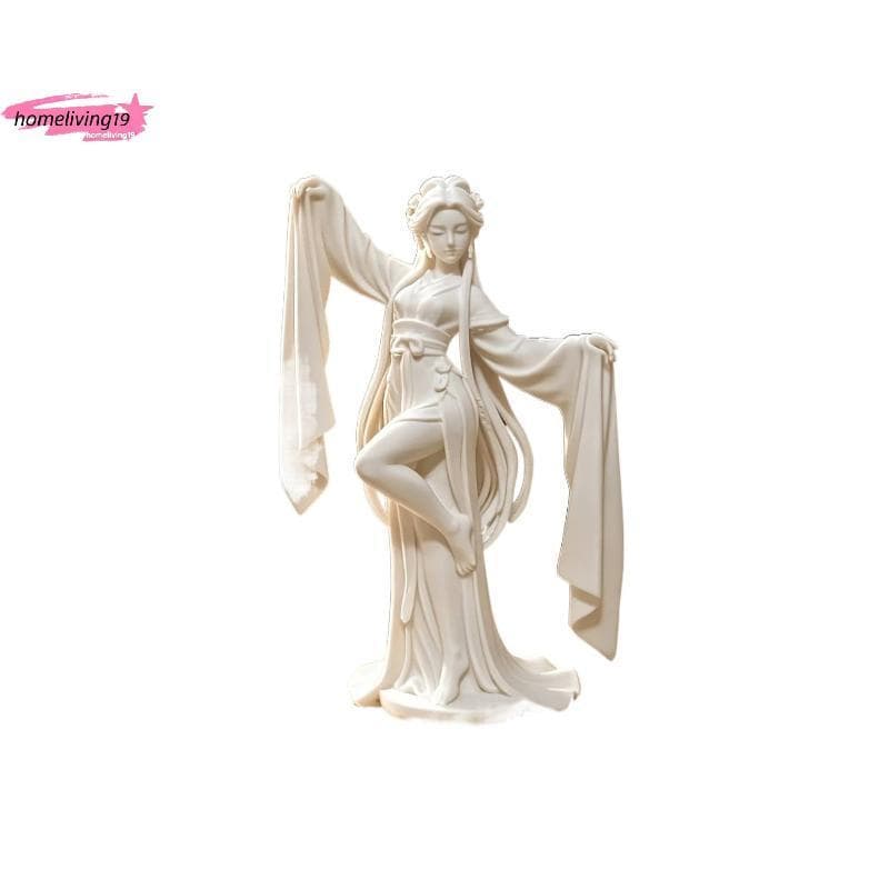 HOM Artístico Chinês Manga De Água Escultura De Dança 3D Impresso Dançarino Estatueta Para Vitrine Exibição Coleção Pres