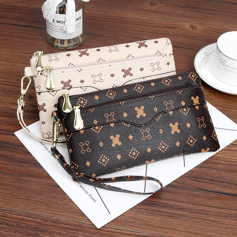 Nova bolsa clutch feminina, bolsa pequena casual, bolsa feminina moderna para celular, porta-moedas, bolsa de mão, bolsa