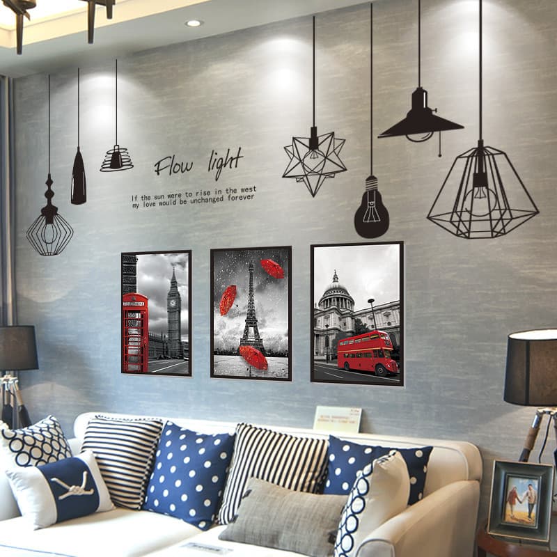 3D tridimensional adesivos de parede adesivos quarto decoração papel de parede dormitório cartaz parede auto-adesivo pap