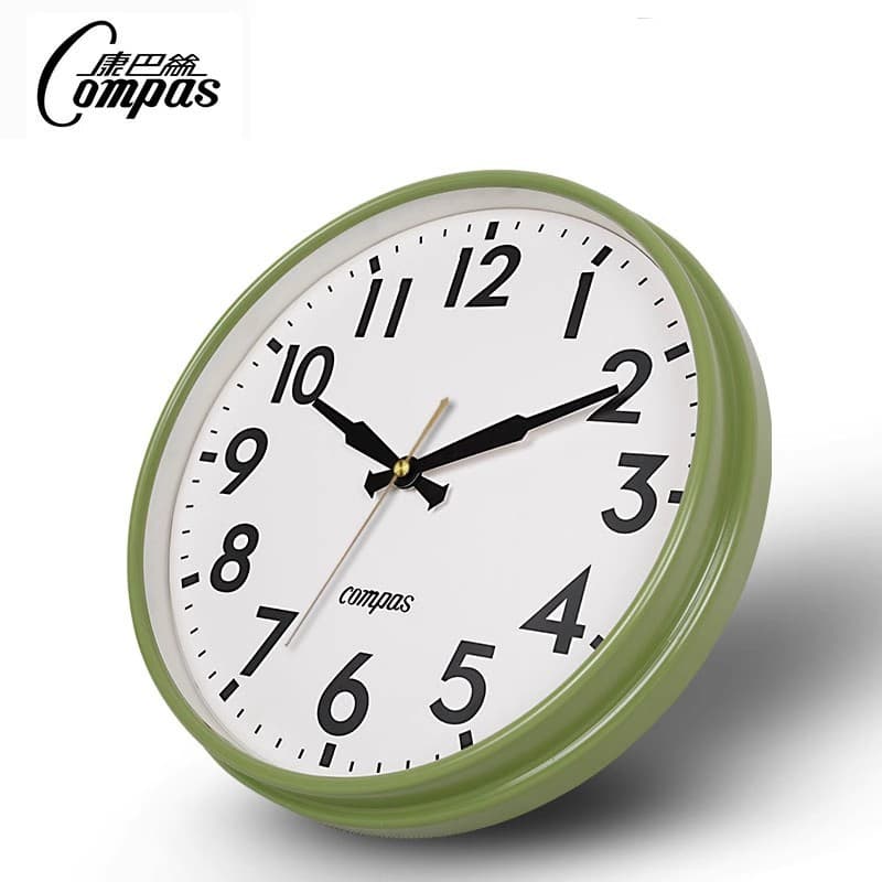 Bússola mudo relógio de parede sala estar relógio redondo simples moda calendário relógio de parede moda criativa relógi