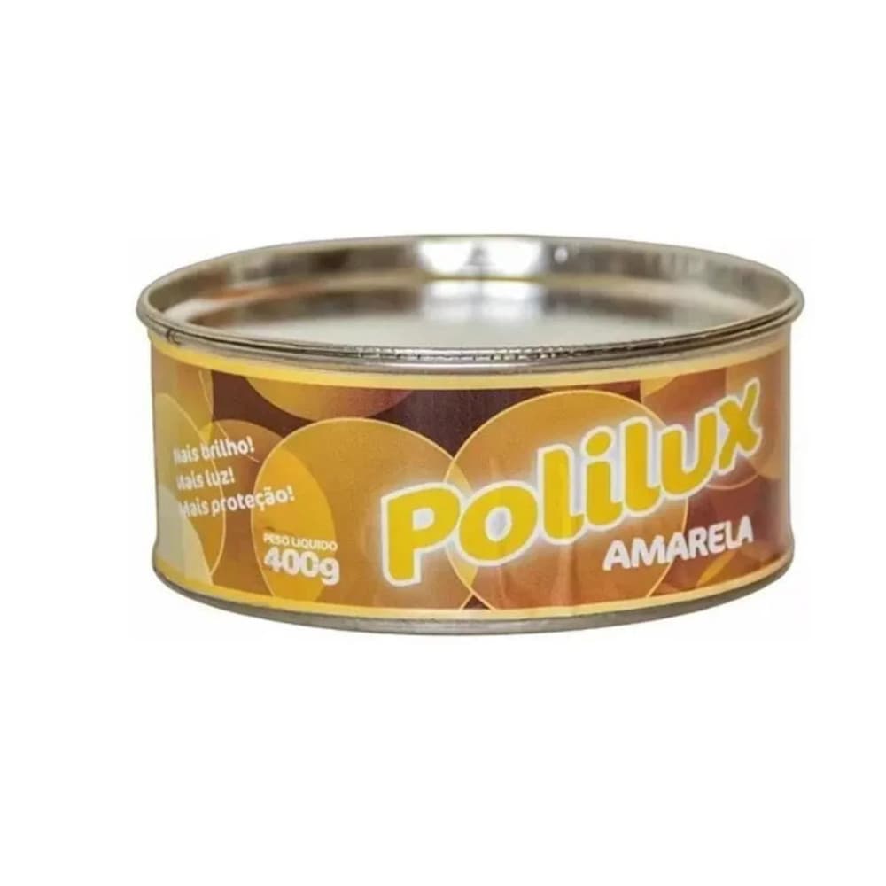 Cera Em Pasta Para Móveis De Madeira Polilux (amarela)