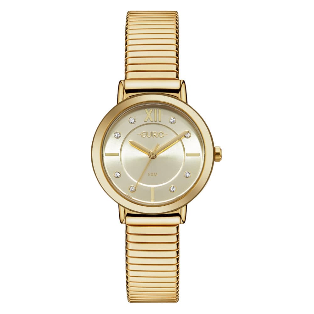 Relógio Euro Feminino Serpentes Dourado - EU2035ZCQ/5D