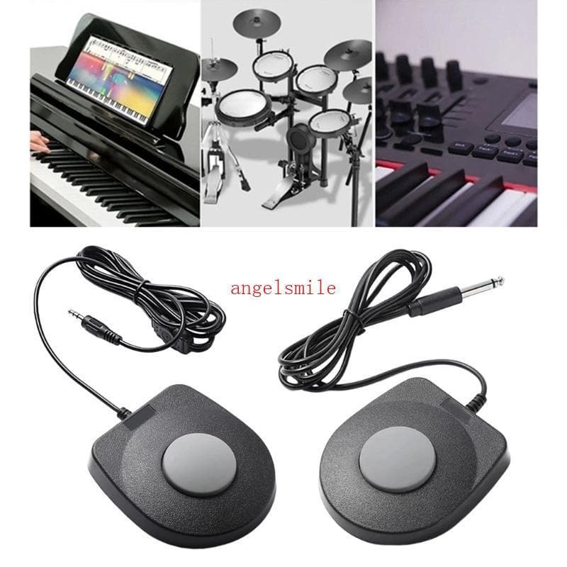 Ergonômico Eletrônico Sustentar Pedal Digital Tambor Para Pianos Digitais Teclados Órgão