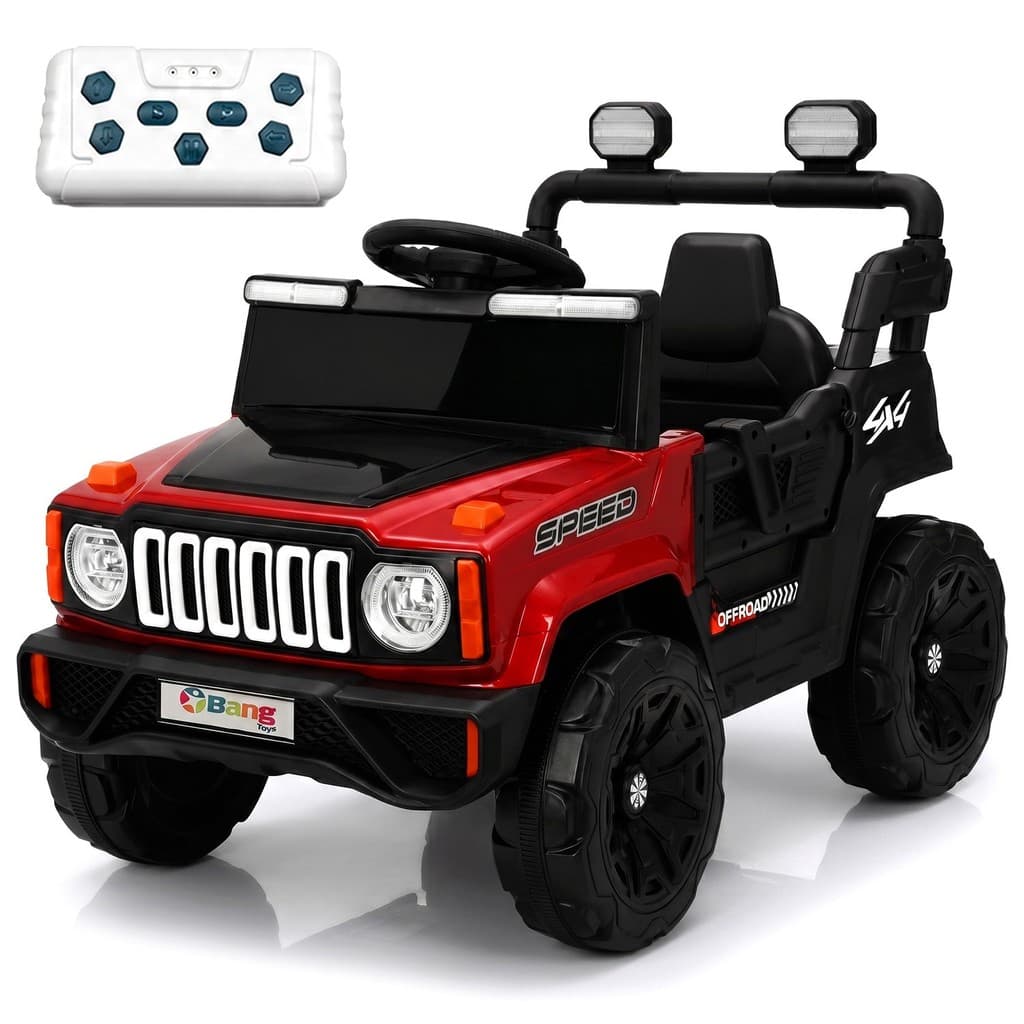 Carro Elétrico Infantil 12V Com Bateria Recarregável Controle Remoto Música Presente Para Crianças