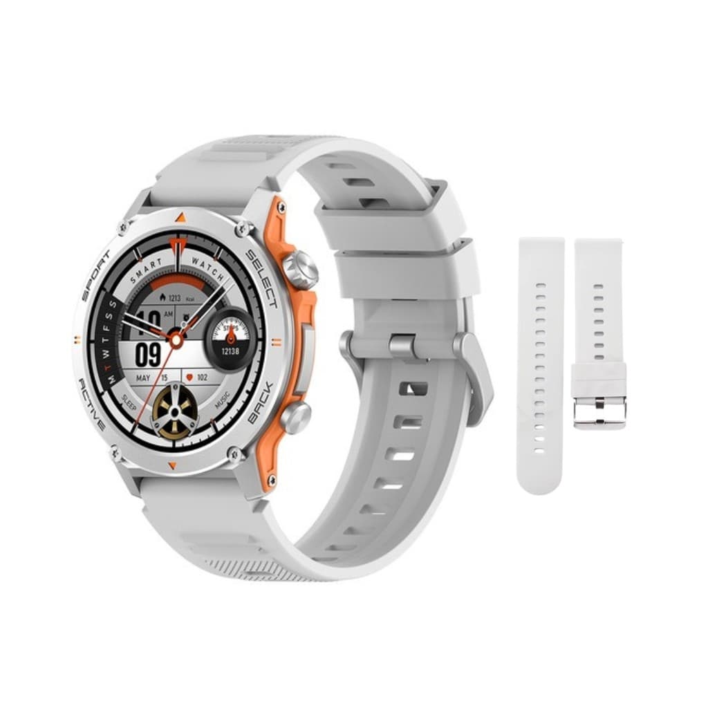 Smartwatch Inteligente Tela AMOLED 1,43" Bluetooth Chamadas IP68 Monitor