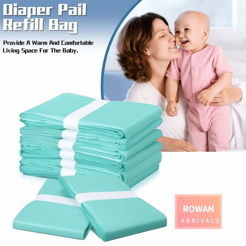 Sacos De Lixo De Fraldas ROWANBABY , Lidar Com Odores Efetivamente Recargas De Lixeira Resistentes A Rasgos , Espessadas