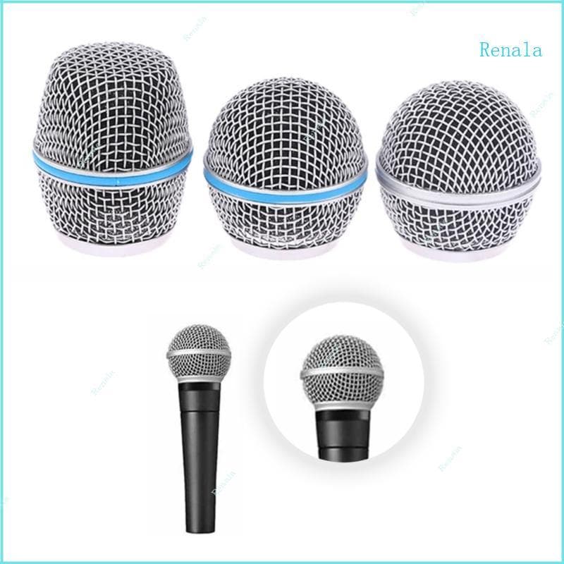 Peça Reposição Da Tampa Grade Do Microfone Renala Para Conversas E Gravação Hosts