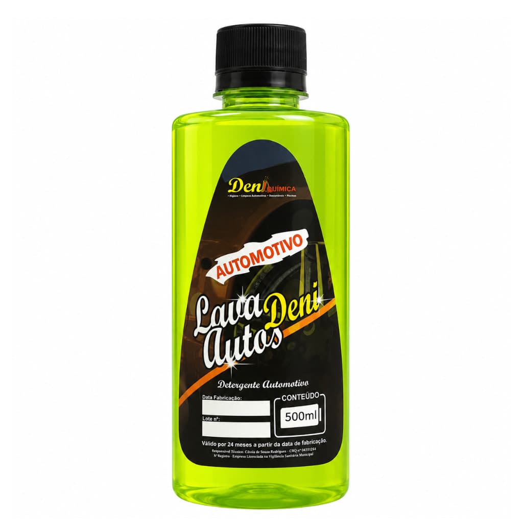 Shampoo Automotivo Deni 500ml – Shampoo para Carro com Alto Poder de Limpeza