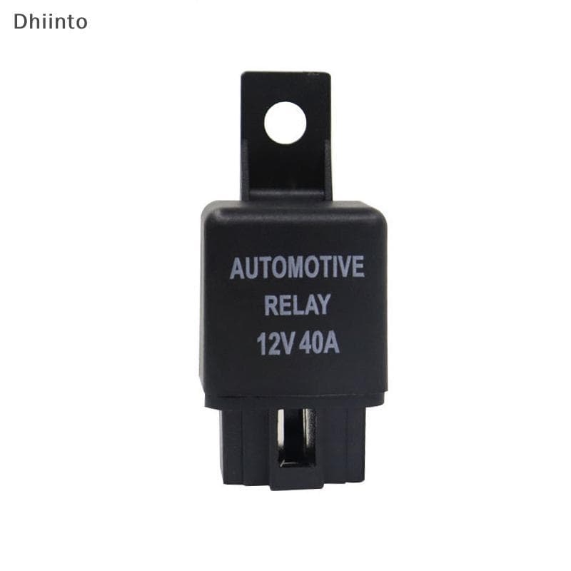 [Dhiint] Relé Automotivo 12V 4 Pinos Para Carro Com Terminal De Cobre Vermelho Automático
