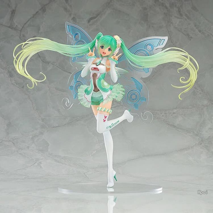 Lobo Anime Racing Miku 2017 Hatsune Racing Hatsune Borboleta Hatsune Figura em caixa