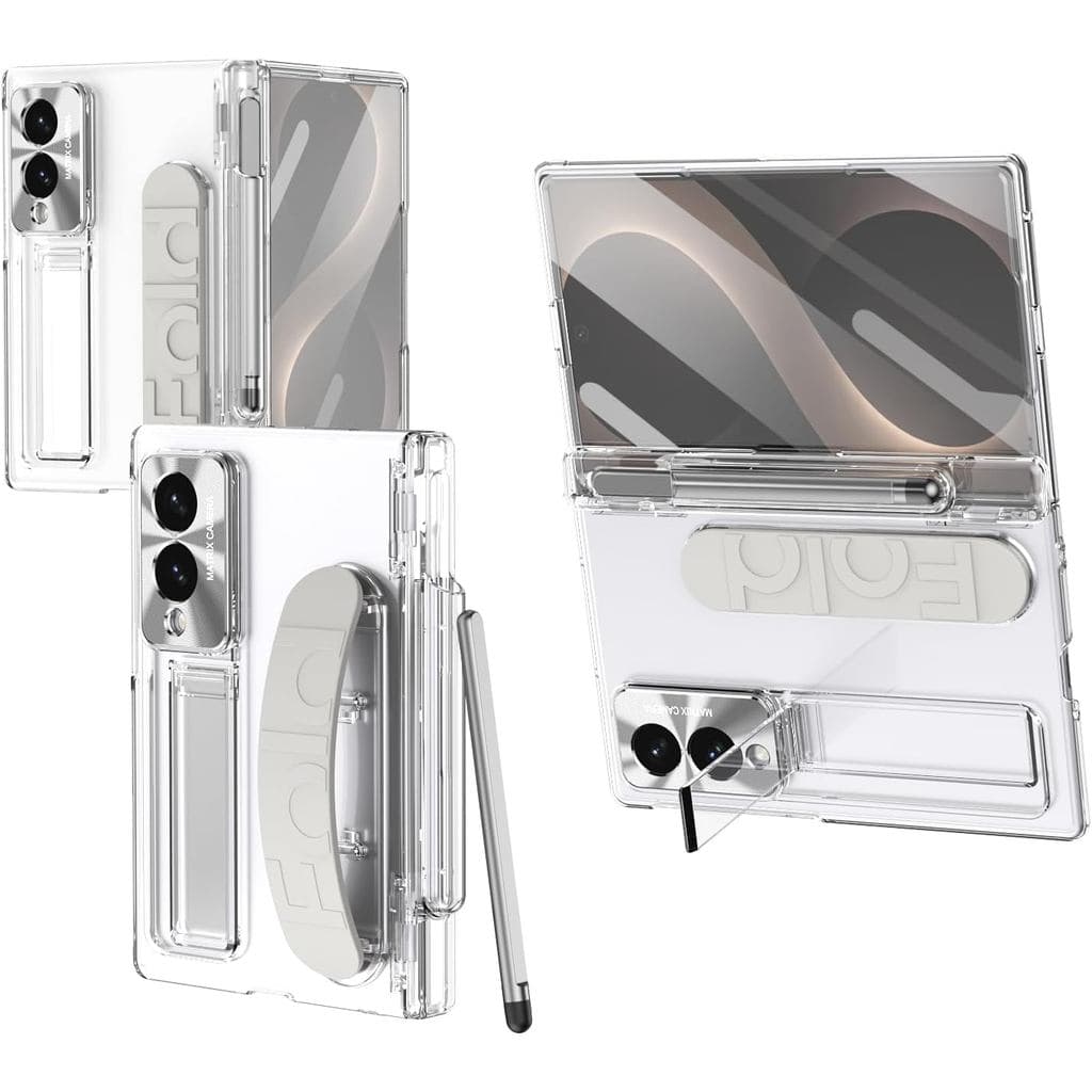 Suporte de anel adequado para Galaxy Z Fold8, com SPen e caneta touch, proteção total da dobradiça, protetor de tela, ca