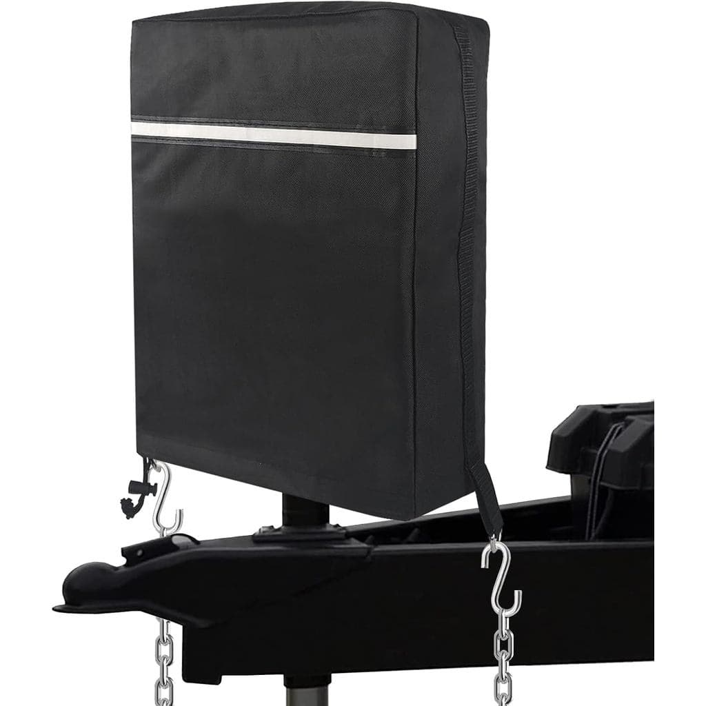 Capa para Macaco Elétrico de Reboque para RV, Trailer, Camper, Tecido Oxford Impermeável de Alta Resistência 900D com Fa