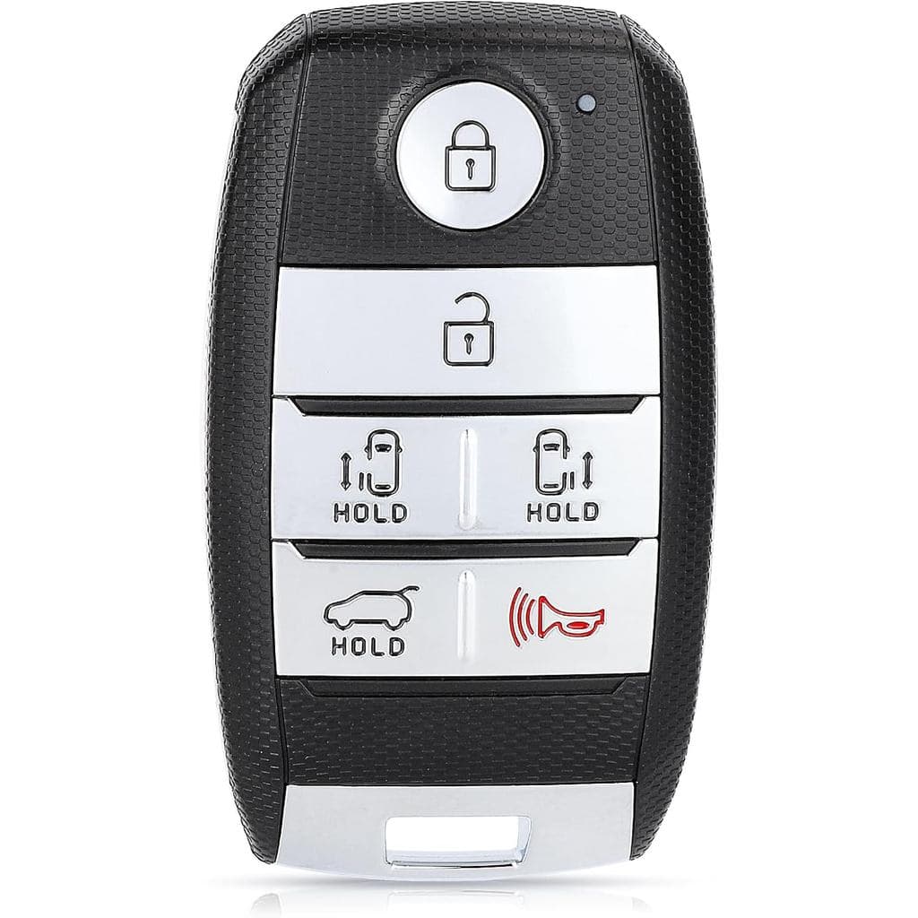 Controle Remoto de Entrada Sem Chave Keymall com 6 Botões, Substituição de Chave de Proximidade para Kia Sedona 2015 201