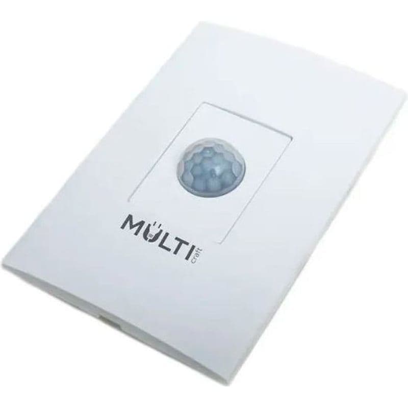 Sensor de Presença Embutir 4x2 Mcraft alarme