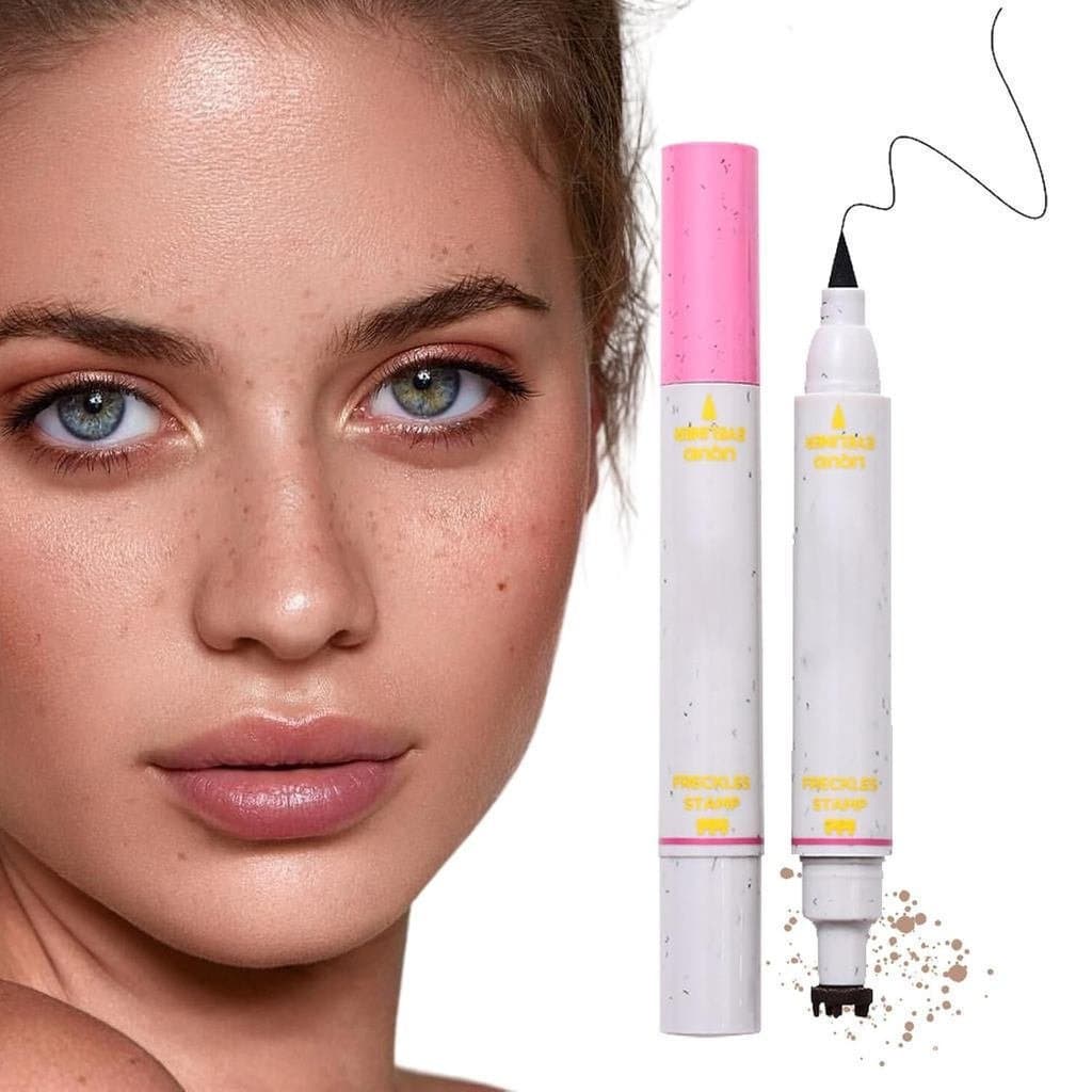 Caneta de maquiagem para sardas de verão, versão à prova d'água de longa duração VKWO