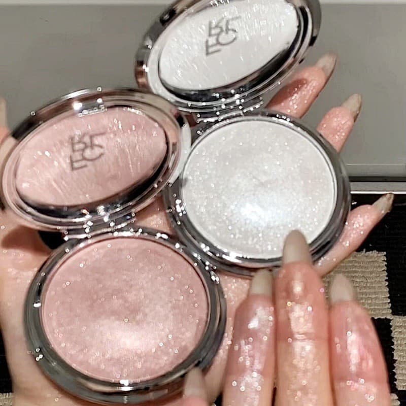 Feiluer Galaxy Creme de Alto Brilho Monocromático Rosto Iluminando Tom de Pele Fino Glitter Perolado Lantejoulas Strobe