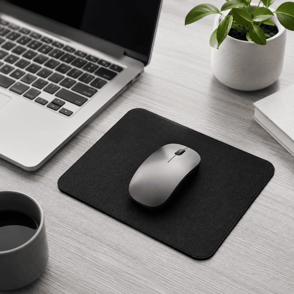 Mousepad Compacto Slim 23x17cm Base Antiderrapante Para Notebook Estudos Escritorio Kit 1 2 e 3 Peças