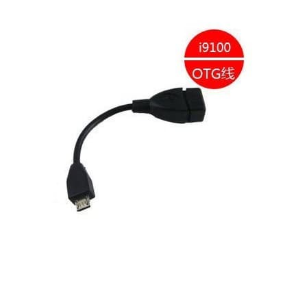Cabo de dados OTG para celular micro usb para cabo USB Cabo OTG i9100 MX Quad Core i9220