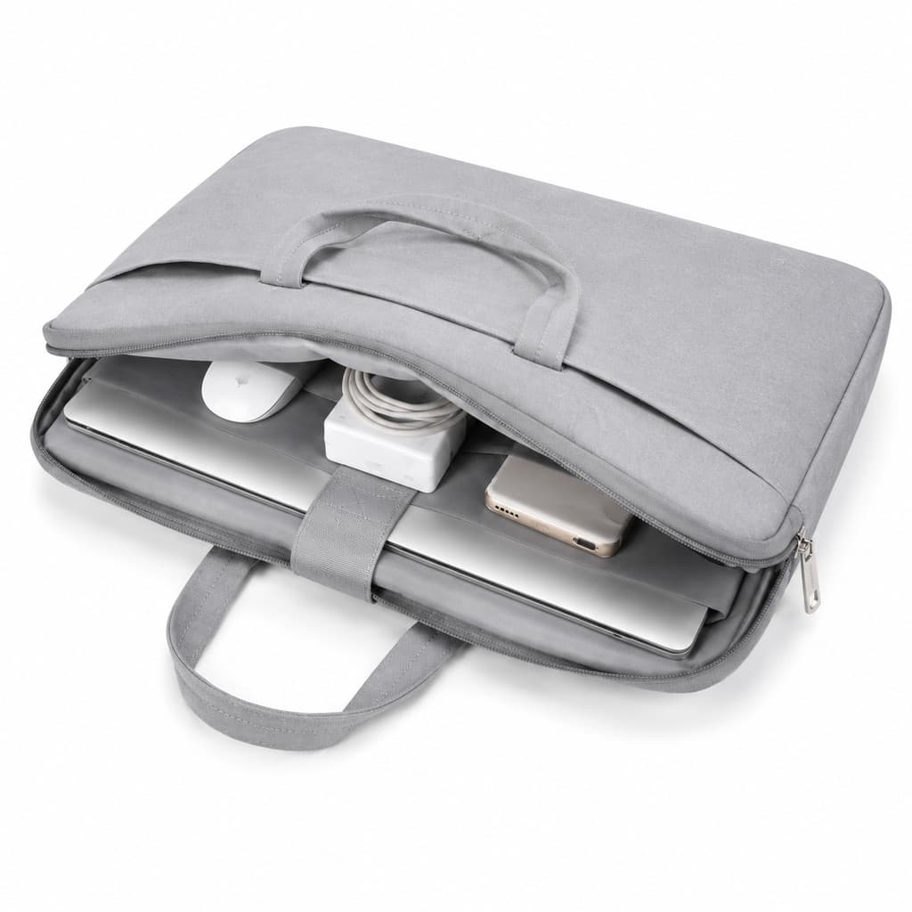 Bolsa para Notebook 15,6 Polegadas Maleta Executiva Impermeável com Alça Reforçada