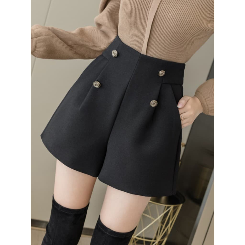 Terno Shorts feminino primavera outono inverno exterior Wear 2026 Popular versão coreana de venda quente cintura alta ma