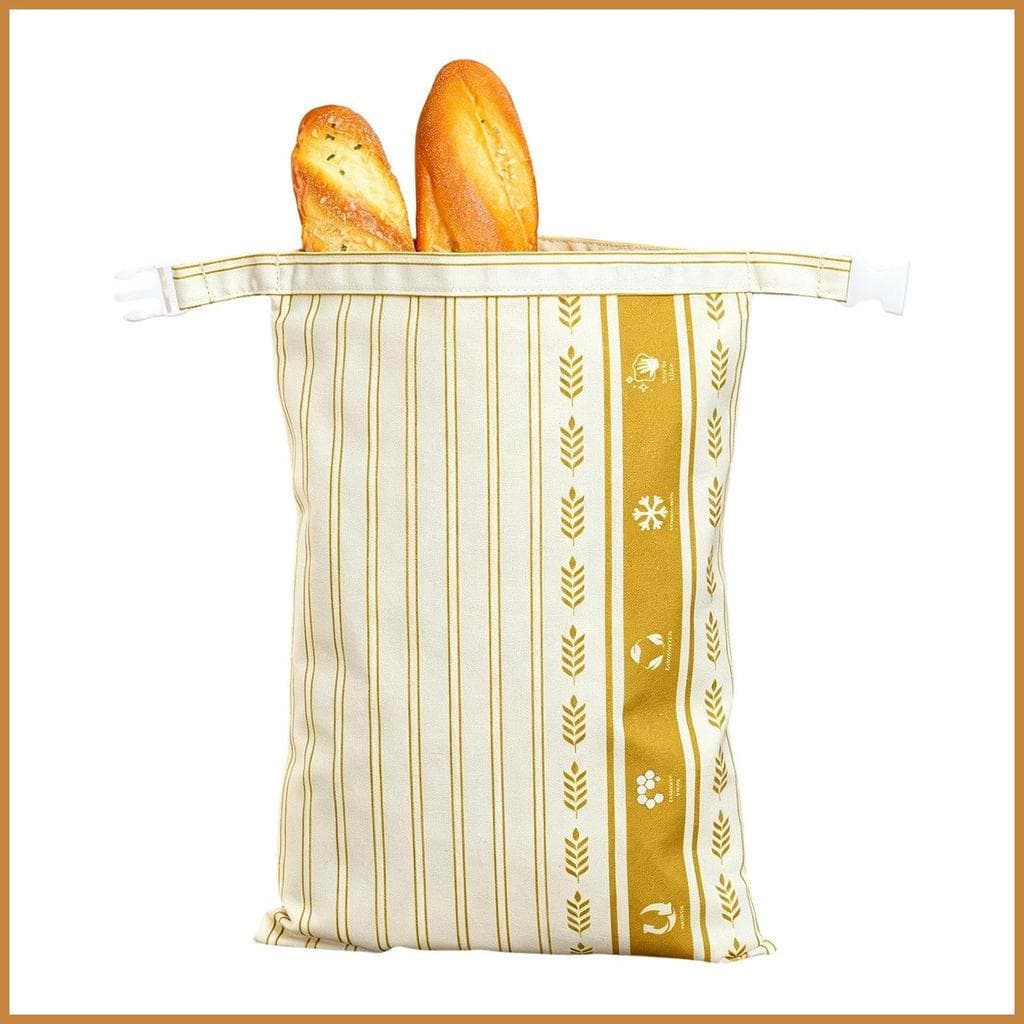 Sacos de pão reutilizáveis de algodão com cera de abelha, sacos para conservação de alimentos para refrigeradores domést