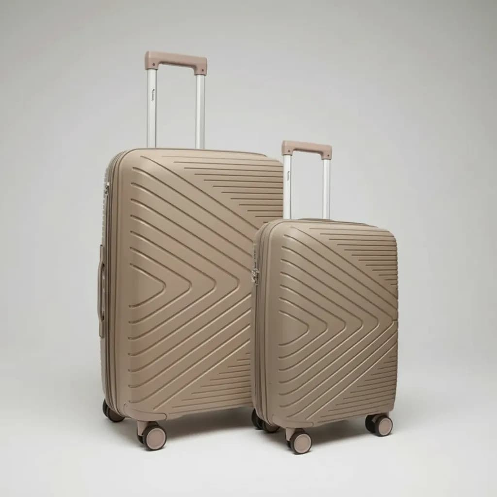 Kit Mala De Viagem Cruzeiro Malas 2 Malas de bordo 10 E 23kg