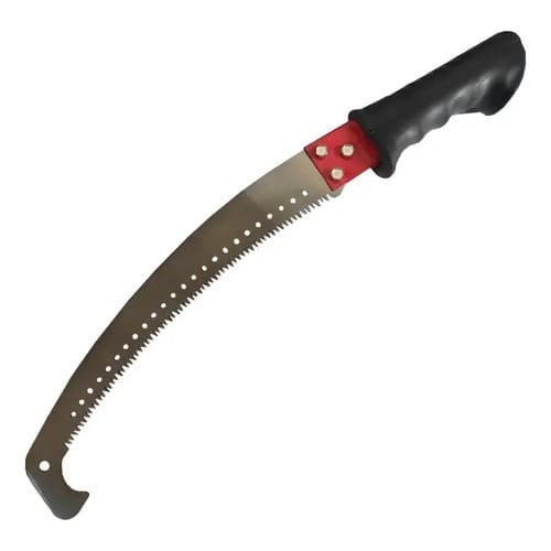 Serrote Poda Curvo Produ Lâmina Afiada 58cm Corte Rápido Pre Preto