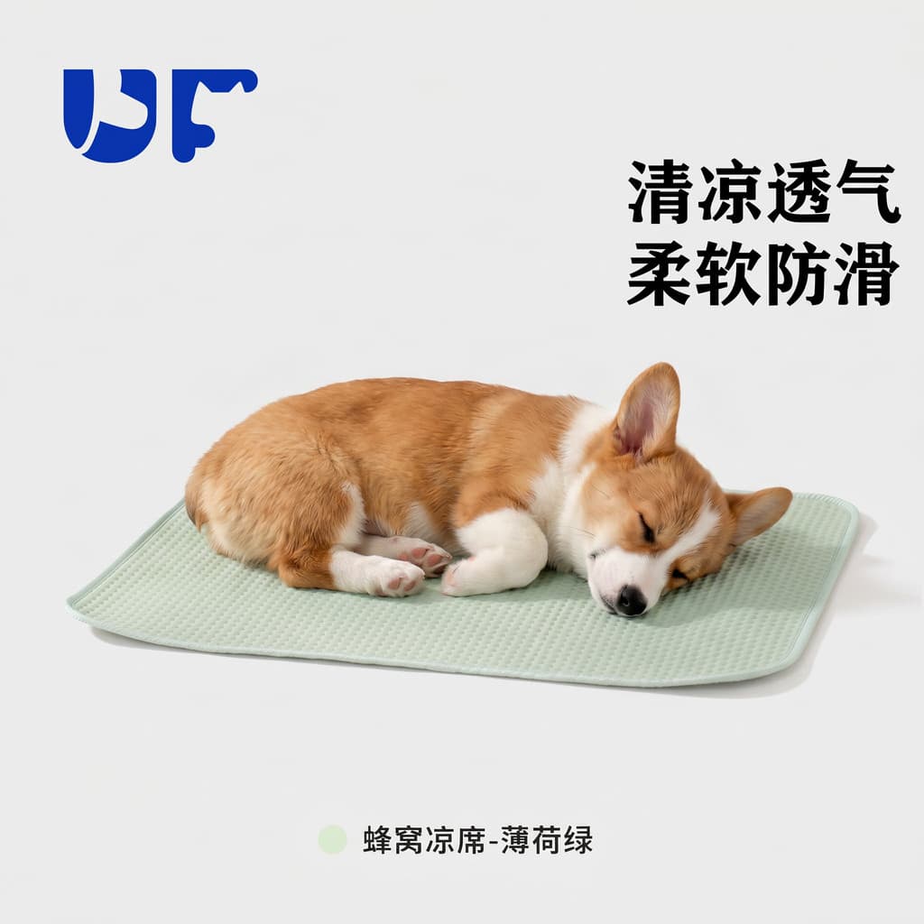 UFHome tapete legal para animais de estimação, tapete de seda gelada para cães, tapete legal para gatos, almofada para s