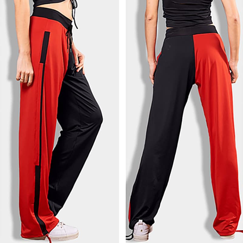 Luivan calças de dança femininas verão solto calças de dança reta calças esportivas brancas novo estilo calças de dança