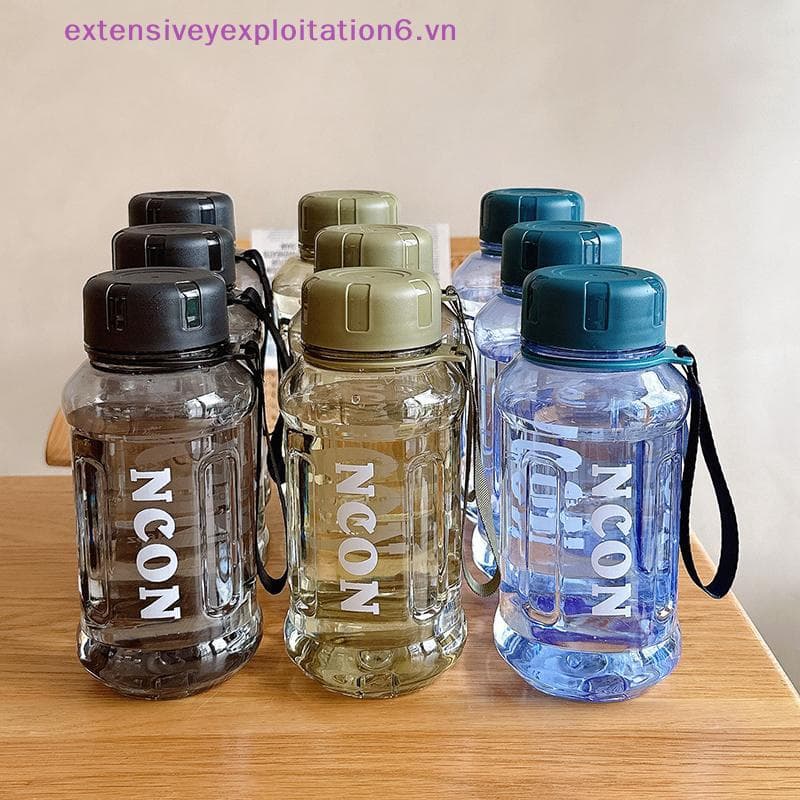 exten 850/1000/1300ml Garrafa De Água De Grande Capacidade Academia Fitness Para Beber Acampamento Ao Ar Livre Escalada