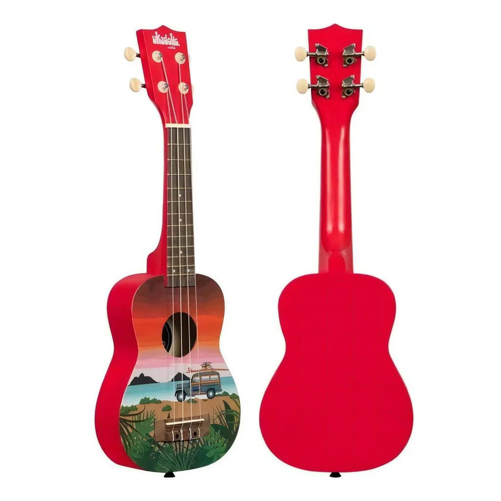 Ukulele Soprano Acústico Kala Surfari – Linha Colorida