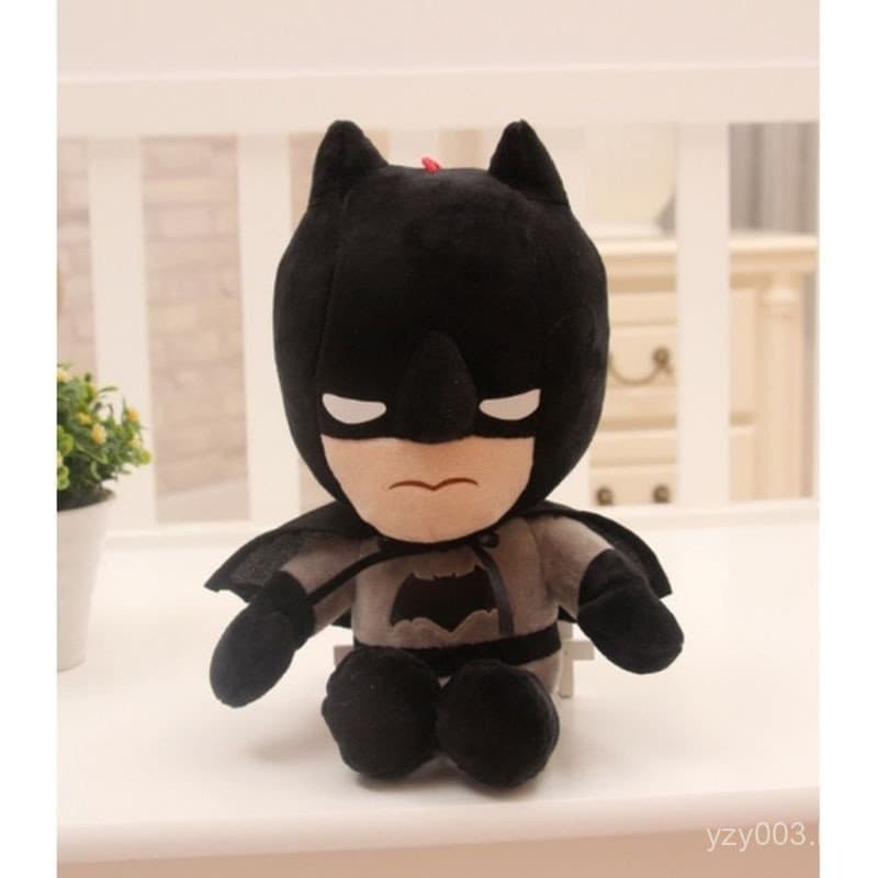 Pelucia Heroi Batman 25 cm Baby Marvel Hero Figure , Envio Imediato , Lançamento 2024 .