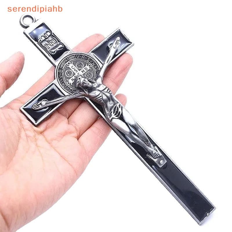 [Igreja Relíquias Jesus No Estande Crucifixo Da Parede Cruz Antiga Capela Decoração Cristo Pingente Religião Oração