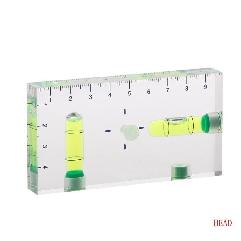 HEAD 95x51x13mm Bolha Nível Tipo T Bolhas Magnéticas Duas Direções