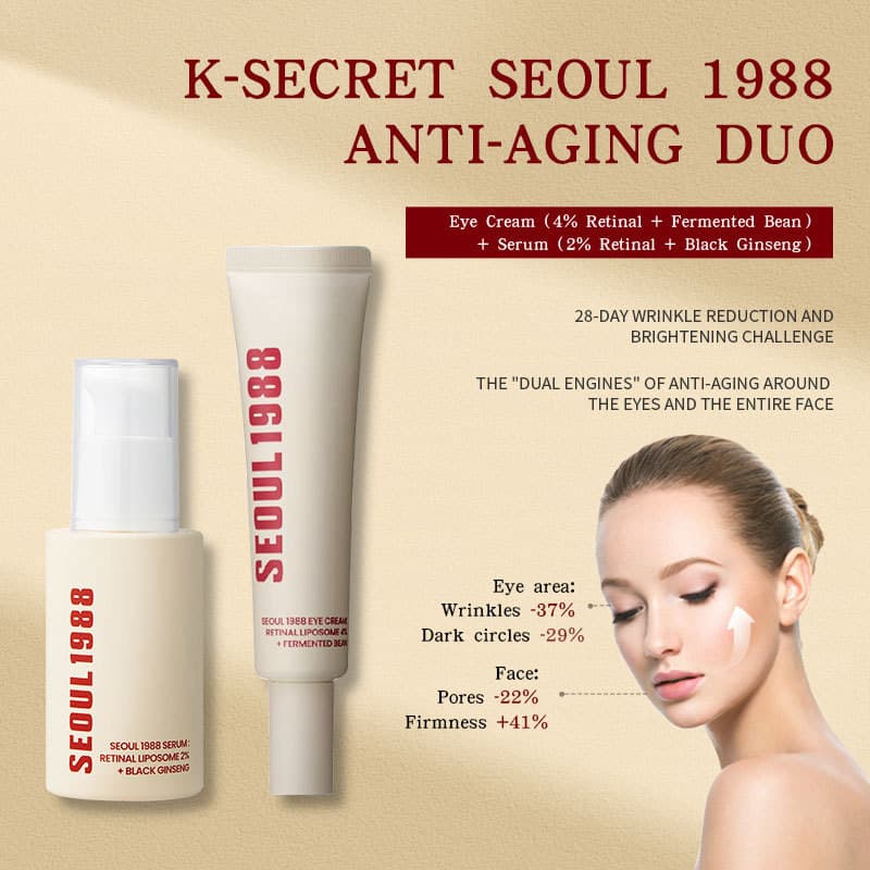 Seul 1988 Retinol Creme para os Olhos Anti-Rugas Remover Linha Fina Alta Hidratação Calma Clarificação de Niacinamida