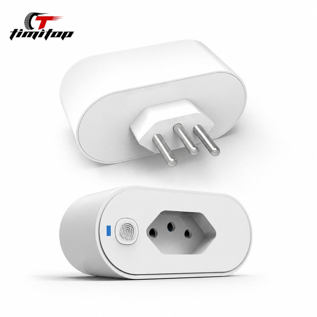 Tomada Inteligente WiFi 16A Smart Life Alexa Google Home Monitor Energia Bivolt